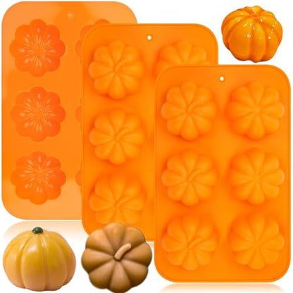 3 Pack Halloween Pumpkin Chocolate Mold (3 Count)