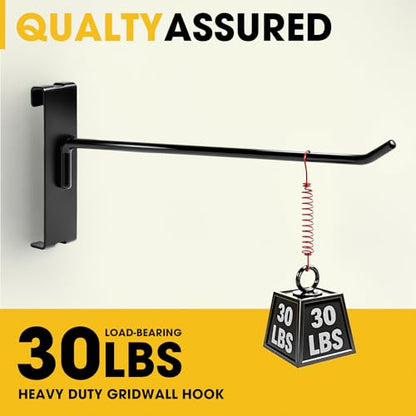 Gridwall Hooks 4 Inch (60 Count)