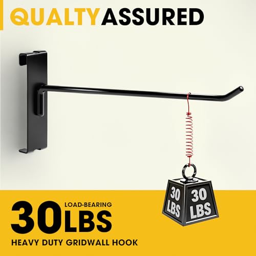 Gridwall Hooks 4 Inch (60 Count)
