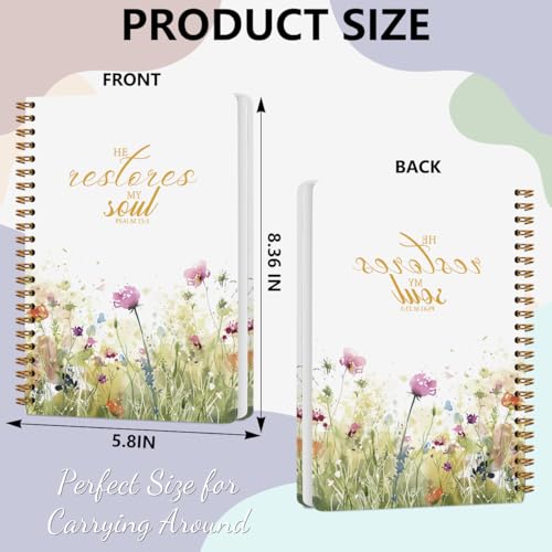 Floral Christian Notebook for Women