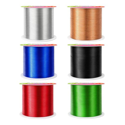 22 GA Black Red Green Assorted Anodized Aluminum Craft Wire