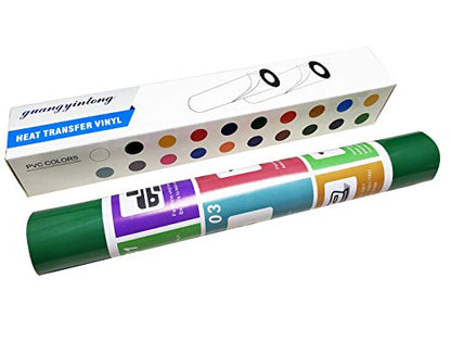 Heat Transfer Vinyl Green HTV Rolls