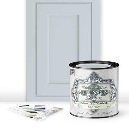 ALL-IN-ONE Paint by Heirloom Traditions, Stormy, Quart (32 Fl Oz)