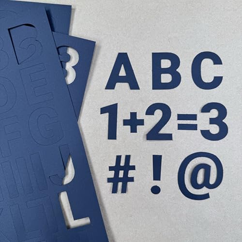 1.5 Inch Bulletin Board Letters & Numbers (728 Count)