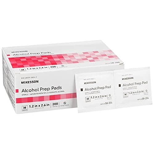 Alcohol Prep Pads (200 Count)