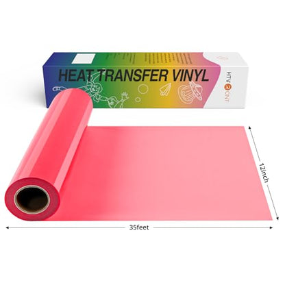 Red HTV Heat Transfer Vinyl (35 Foot)