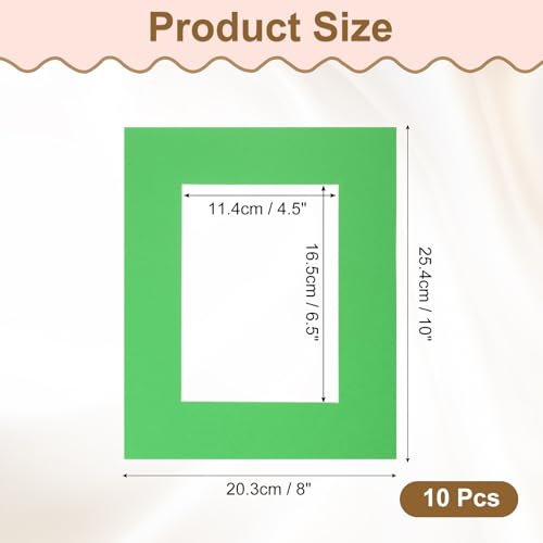 10Pcs Picture Mats (10 Count)