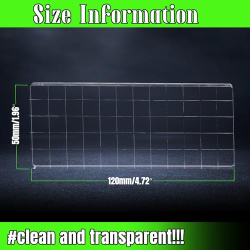 Clear Acrylic Stamp Blocks