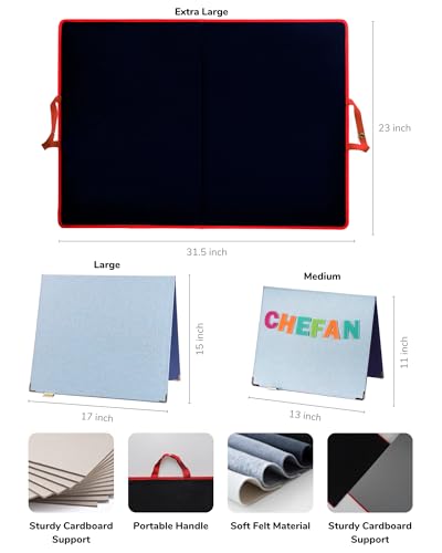 Large Felt Flannel Board 31.5 * 23 in