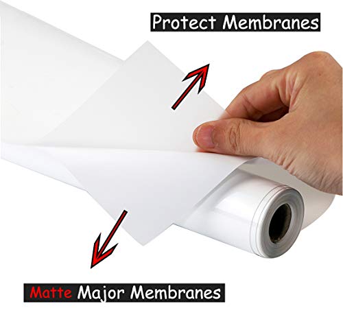 Heat Transfer Vinyl White HTV Rolls (12 Foot)
