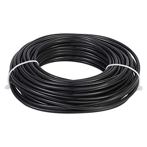 52 Feet 4mm Black Aluminum Wire Bendable Metal Craft Wire for Beading Sculpting Jewelry Making (52 Foot)