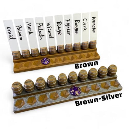Initiative Tracker with 10 Barrel Slots