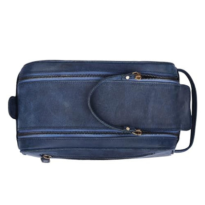 Leather Toiletry Bag for Men