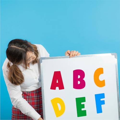 360 Pcs 30 Sheets Bulletin Board Letters 2.5 Inches Alphabet Stickers Self Adhesive Stick on Letters for Poster Board Classroom School Home Decor (360 Count)