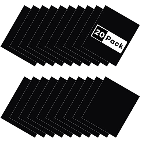 Black HTV Heat Transfer Vinyl (20 Count)