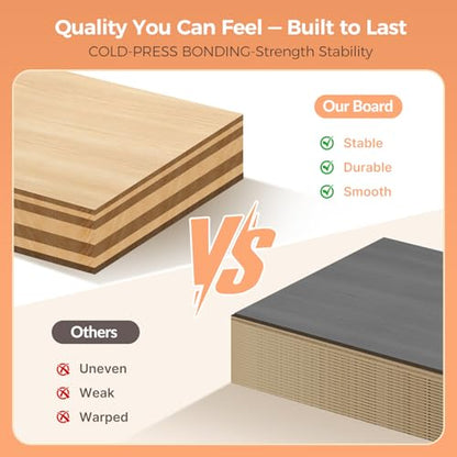 1500 Pieces Rotating Puzzle Board with 6 Drawers and Cover (1500 Count)