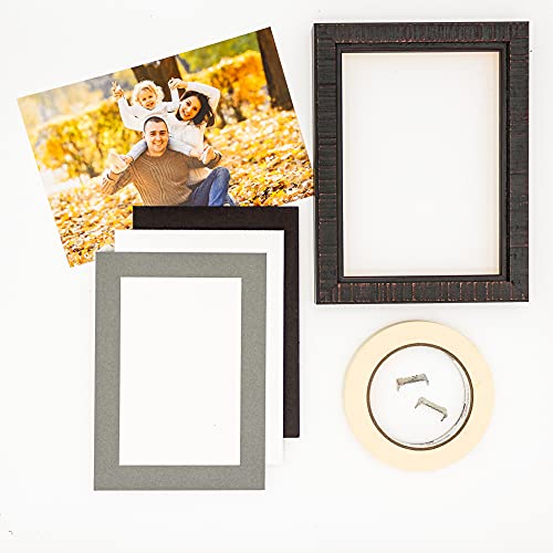 Pack of Ten 8.5x11 Mats Bevel Cut for 7x9 Photos (10 Count)