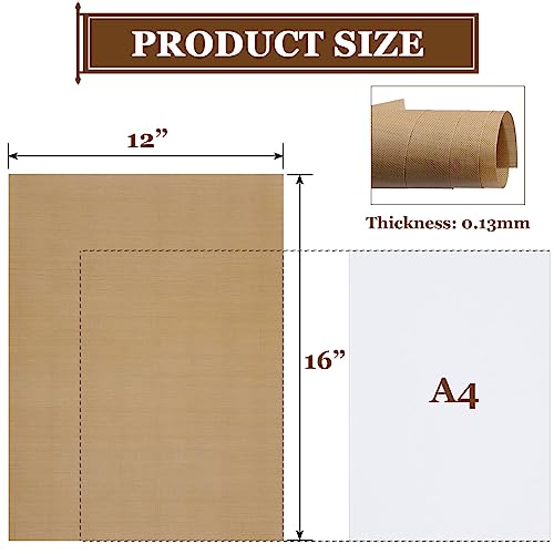 20 Pack Teflon Sheet for Heat Press (20 Count)