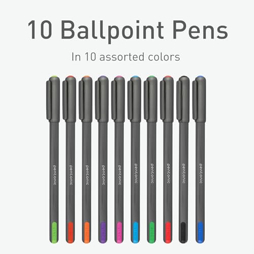 linc Pentonic Premium Ball Point Pen 1.0 mm Medium Point (10 Count)