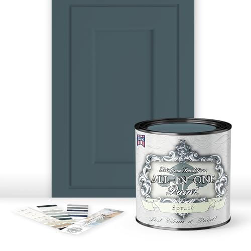ALL-IN-ONE Paint by Heirloom Traditions, Spruce, Quart (32 Fl Oz)