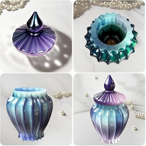 Jar Resin Mold with Lid