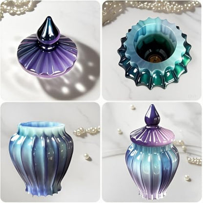 Jar Resin Mold with Lid