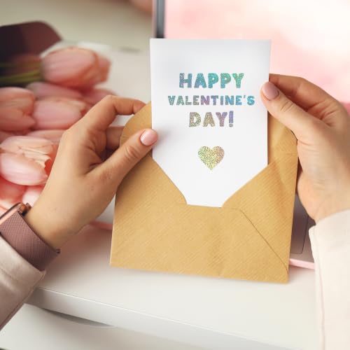 24 Sheets Holographic Cardstock 8.5 x 11 Inch (24 Count)