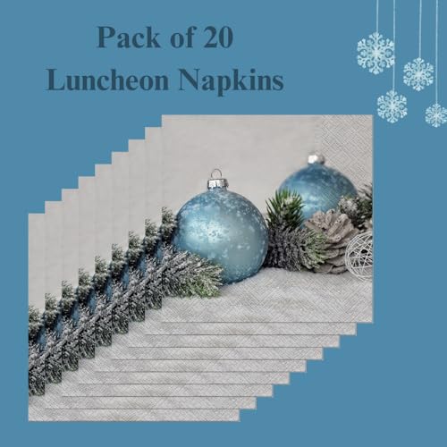 20 ct 13x13 Christmas Paper Decoupage Napkins (20 Count)
