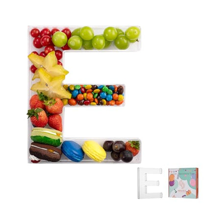 11" Clear Acrylic Letter & Number Charcuterie Tray