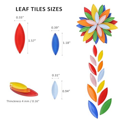1lb Petal Mosaic Tiles for Crafts