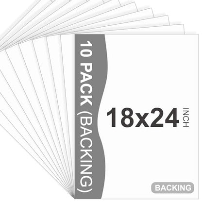 10 Pack Backing Boards (10 Count)