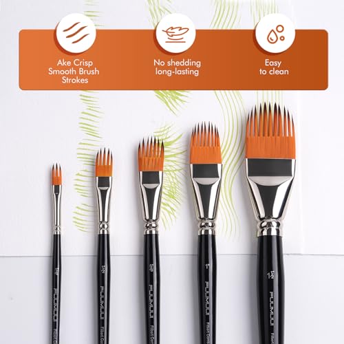 5 PC Grainer Brush Set for Wood Grain