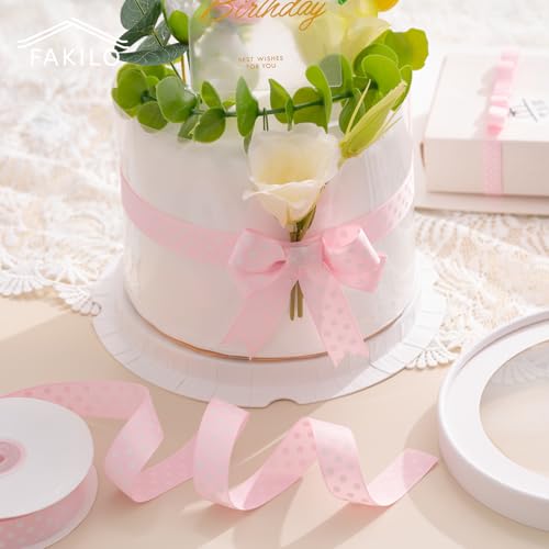 Polka Dot Grosgrain Ribbon 5