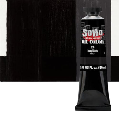 Oil Paint Ivory Black