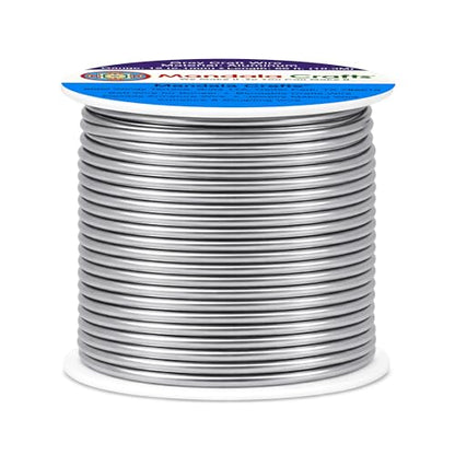 12 Gauge Gray Anodized Aluminum Craft Wire