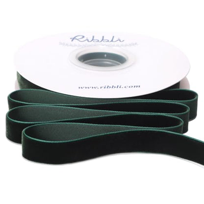 Dark Green Velvet Ribbon 5