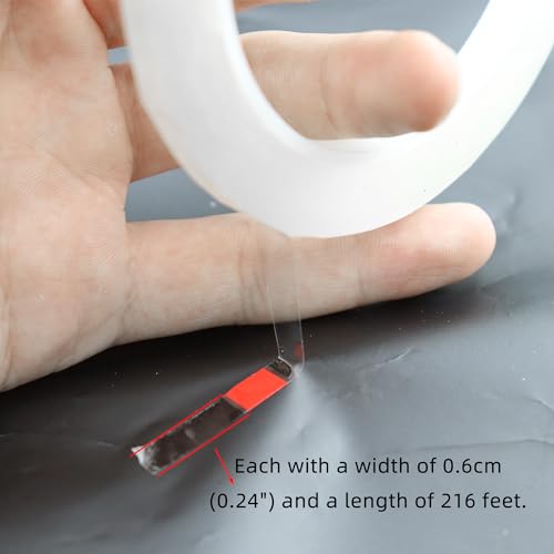 2 PCS Clear Floral Tape (2 Count)
