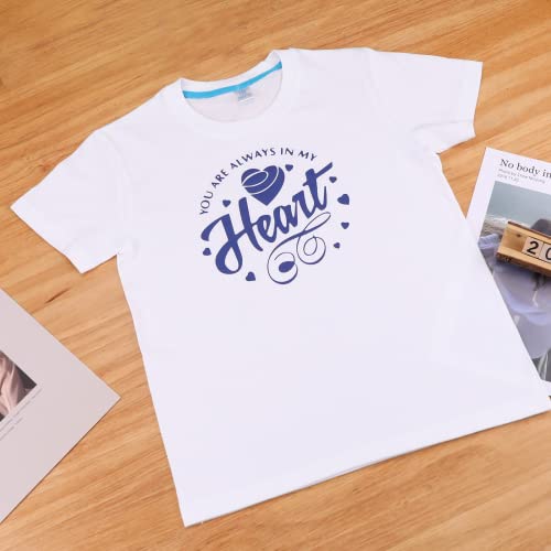 Blue Heat Transfer Vinyl Bundle (10 Count)