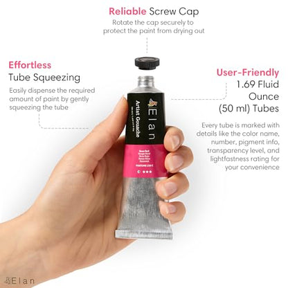 Professional Gouache Paint Set (40.6 Fl Oz)