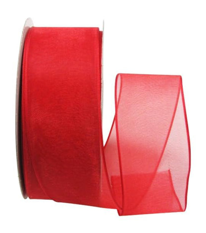 Sheer Organza Wired Ribbon (75 Foot)