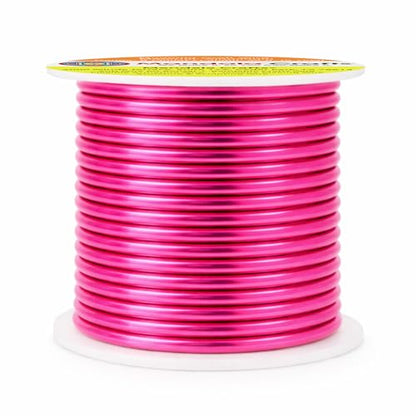 8 Gauge Magenta Anodized Aluminum Craft Wire