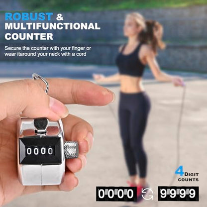 Metal Tally Counter Clicker Counter Handheld Pitch Counter
