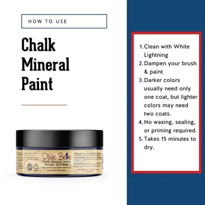 Chalk Mineral Paint (4 Fl Oz)