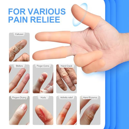20 Pcs Gel Finger Protectors (20 Count)