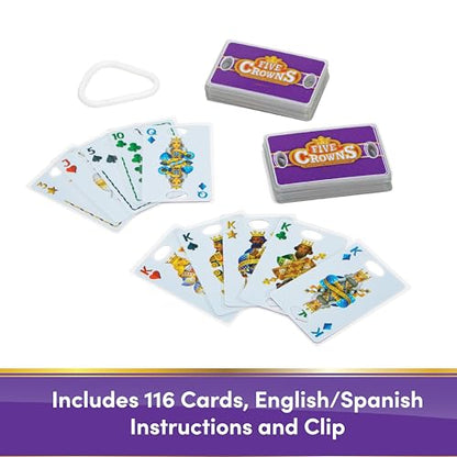 Five Crowns Waterproof Rummy Style Card Game for Kids