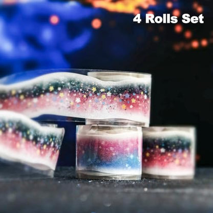Galaxy Themed Washi Tape Set (5 Count)