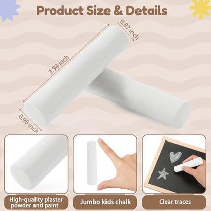 Jumbo Sidewalk Chalk for Kids Outdoor