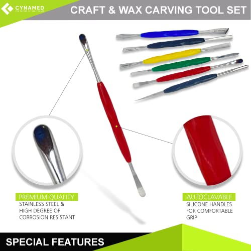 Stainless Steel Spatula Wax & Clay Sculpting Tool Carver Set