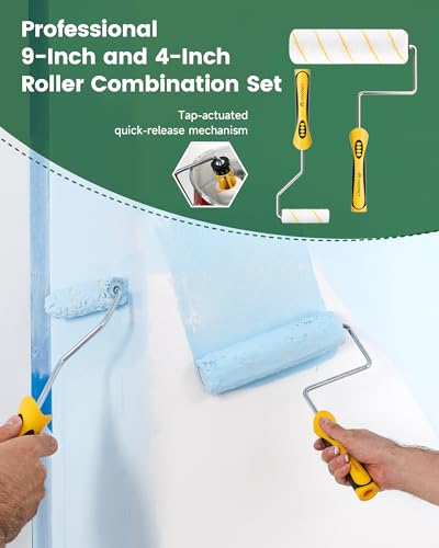 Paint Roller Kit with Extension Pole