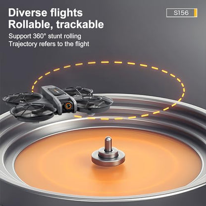 Brushless Drone with Camera and 4.92" Screen Remote
